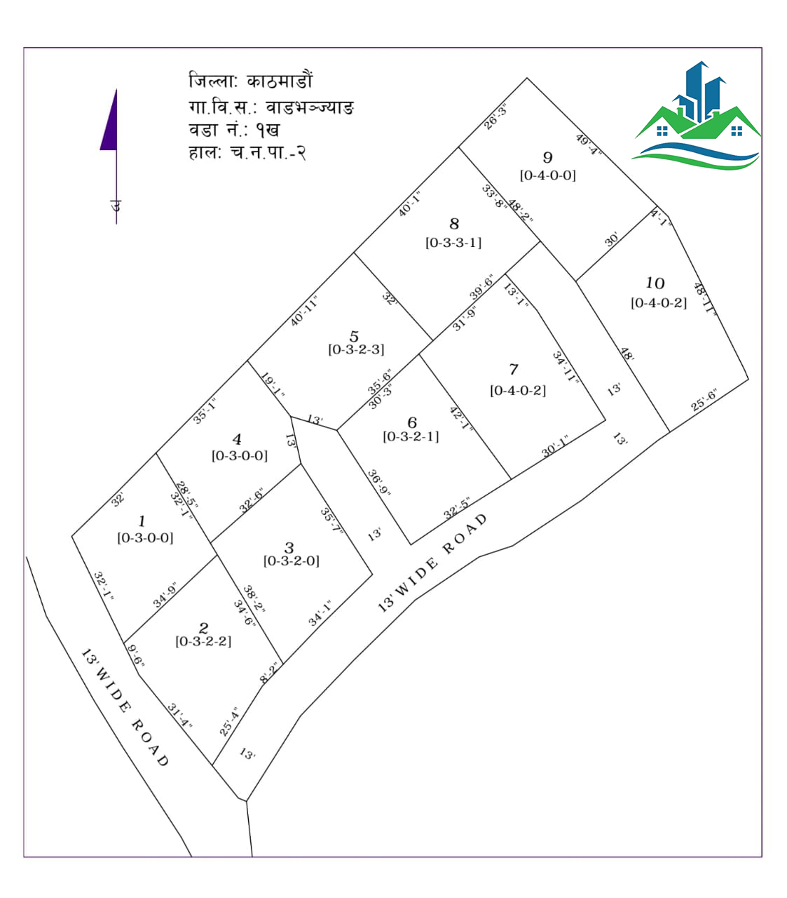 Eproperty Nepal Plotted Land for Sale at Dahachowk, Kathmandu