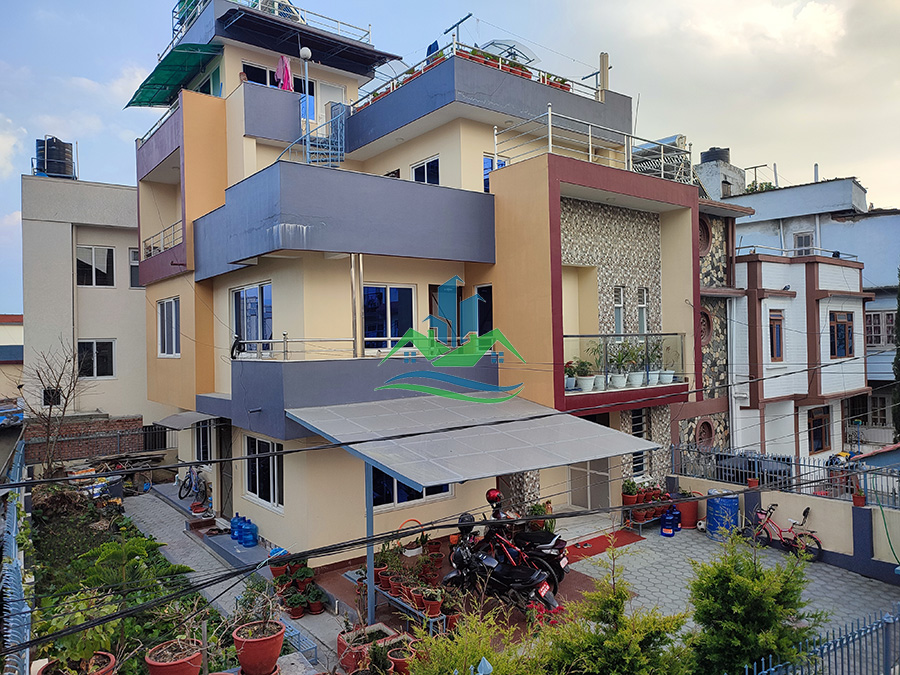 Eproperty Nepal 2.5 Storey House For Sale at Khumaltar Height, Lalitpur.