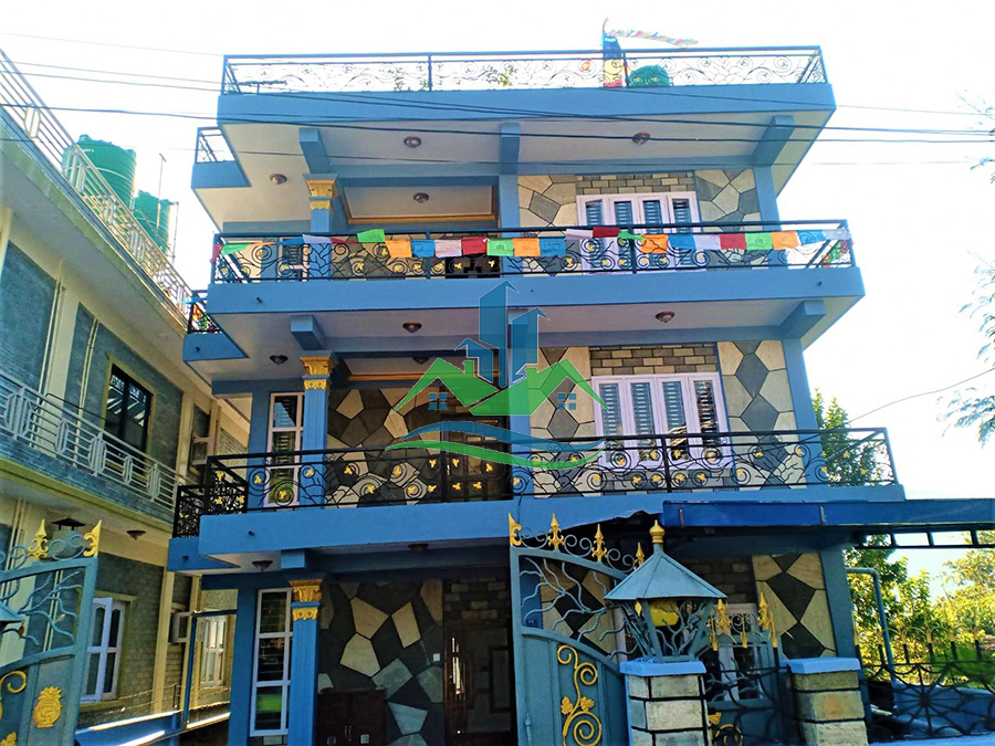 2.5 Storey Fully Furnished House For Sale at Amardip, Pokhara 