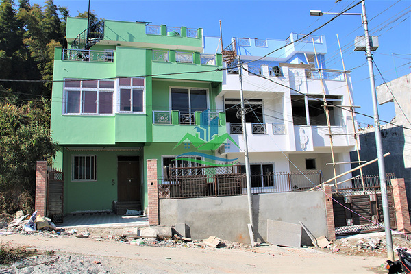 Two 2.5 Storey House For Sale at Nagdaha Dhapakhel , Lalitpur
