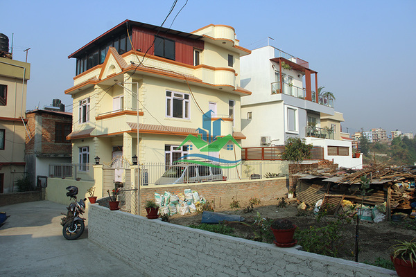 Two 2.5 Storey Houses and 4.25 Aana Land For Sale at Kharitar, Sitapaila 