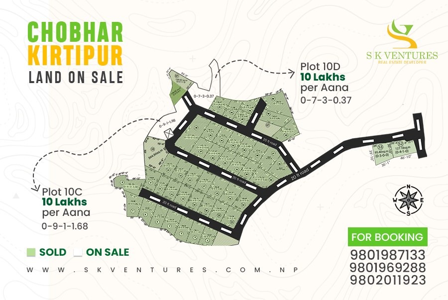 Land For Sale at Chobar, Kritipur | sk-143