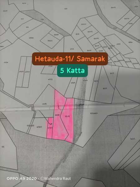 Land For Sale at Samarak, Hetauda