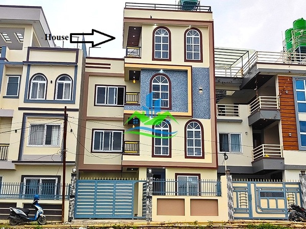 3 Storey House For Sale At Tikathali, Lalitpur