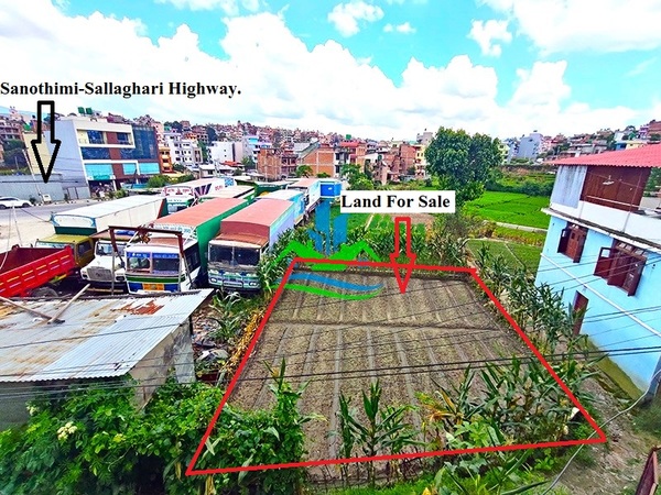 Land For Sale At Sanothimi, Bhaktapur