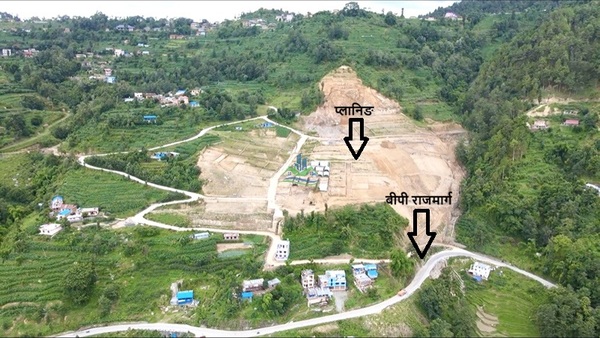 Poltted Land For Sale At Dhulikhel, Fulbari, Kavrepalanchok